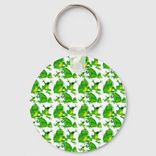 Chaveiro Sapos Scared curiosos loucos das emoções