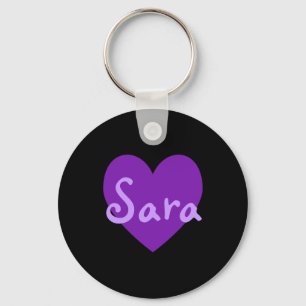 Chaveiro Sara no roxo