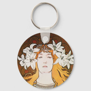 Chaveiro Sarah Bernhardt, Mucha