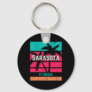 Chaveiro Sarasota Flórida Férias Lembrança Surf Vintage