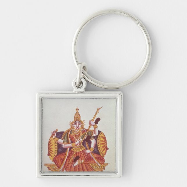Chaveiro Saratheswathee, deusa hindu da aprendizagem (Frente)