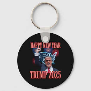 Chaveiro Sarcastic Trump Feliz ano novo 2025 47º Presidente