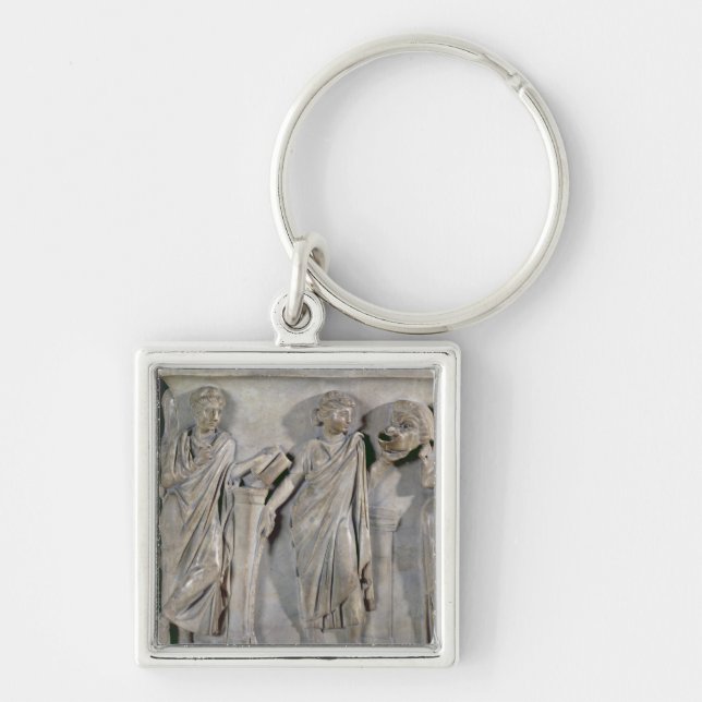 Chaveiro Sarcófago dos musas, detalhe de Clio & (Frente)