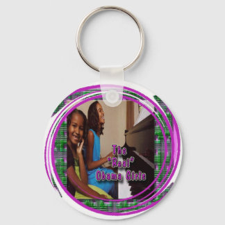 CHAVEIRO SASHA & MALIA OBAMA GIRLS ROUND