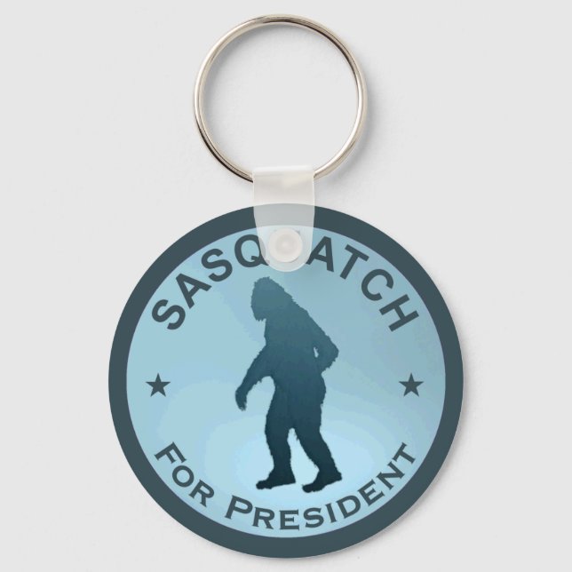 Chaveiro Sasquatch Para Presidente (Frente)