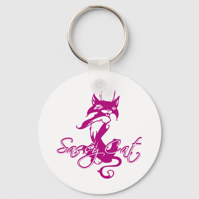 Chaveiro Sassy Cat (Frente)