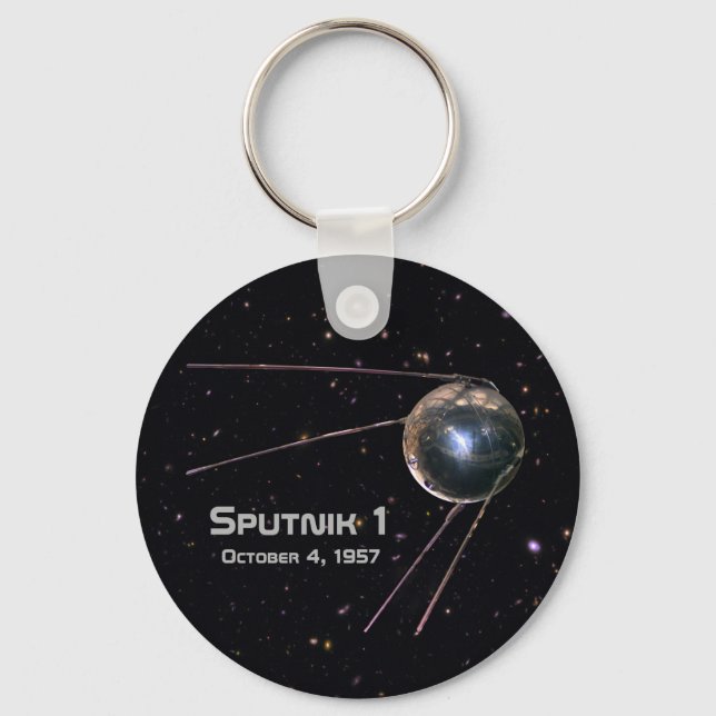 Chaveiro Satélite Sputnik 1 (Frente)