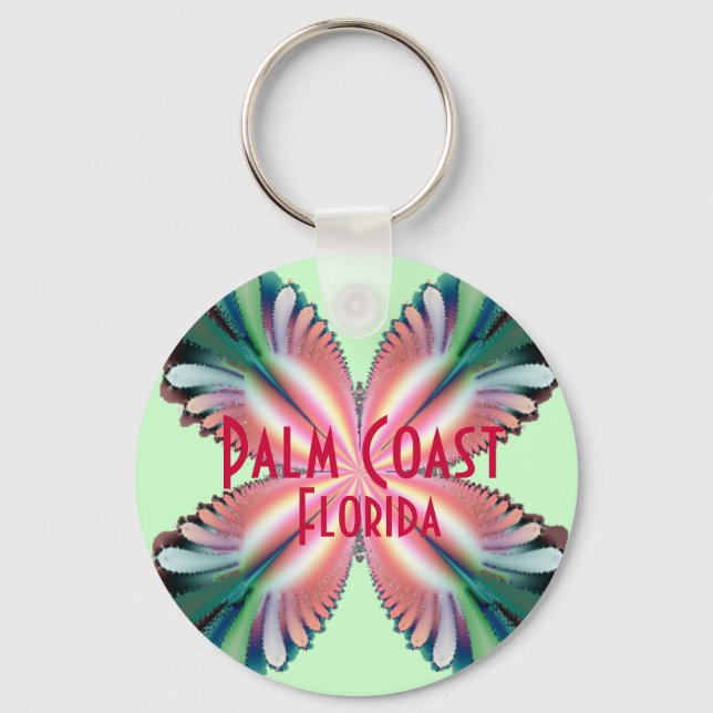 Chaveiro Satin Fleur, Palm Coast, Flórida (Frente)