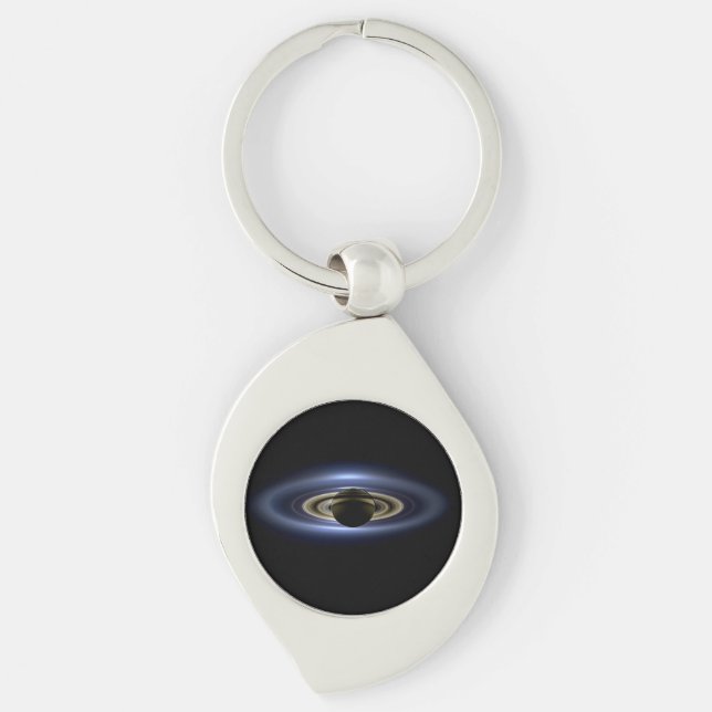 Chaveiro Saturno Eclipsou o Sol a partir do Orbitador Cassi (Frente)