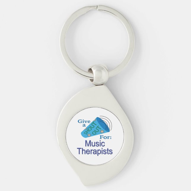 Chaveiro Saudação para os Terapeutas Musicais (Frente)