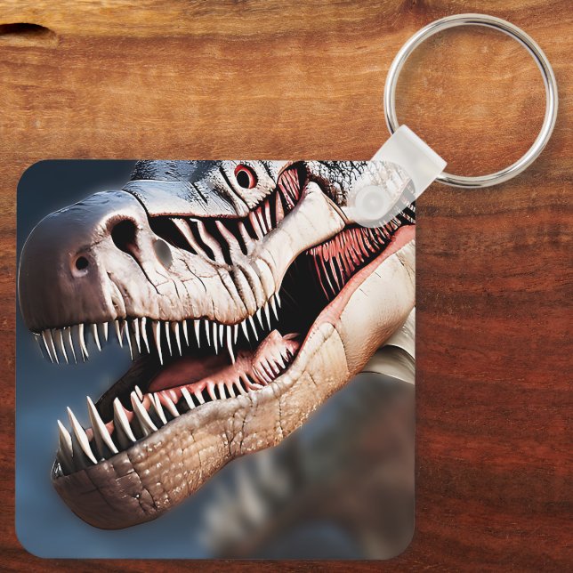 Chaveiro Saudações, Meu Colega T Rexs, Keyring (Verso)