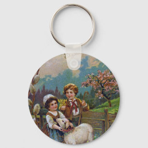Chaveiro Saudações páscoas 1908