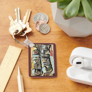 Chaveiro Saudações viagens vintage da Arizona Grand Canyon