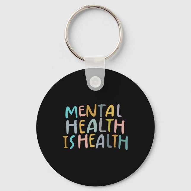 Chaveiro Saúde É Sensibilização Para A Saúde Mental (Frente)