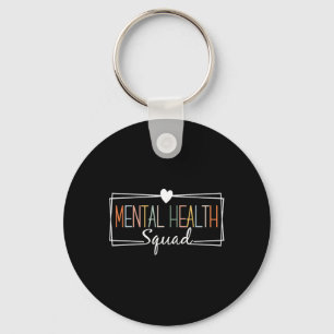 Chaveiro Saúde Mental Esquadrão Cérebro Doença Mental Saúde