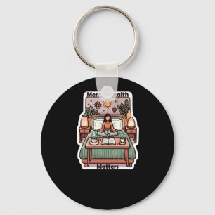 Chaveiro Saúde Mental S - Confirmação Positiva Diária