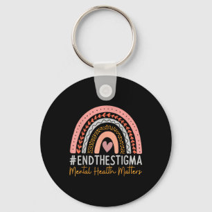 Chaveiro Saúde Mental S Termina O Estigma Rainbow Boho