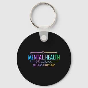 Chaveiro Saúde Mental Todos os Dias Inspirador