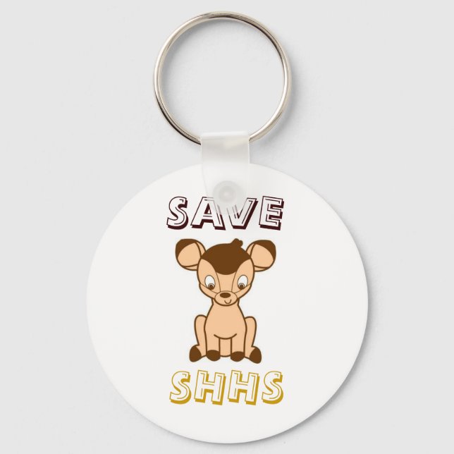 Chaveiro SAVE SHHS Key Chain (Frente)