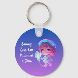 Chaveiro Saving Lives, One Patient at a Time Key Ring