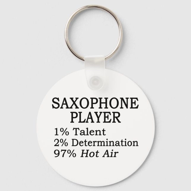 Chaveiro Saxofone Player Hot Air (Frente)
