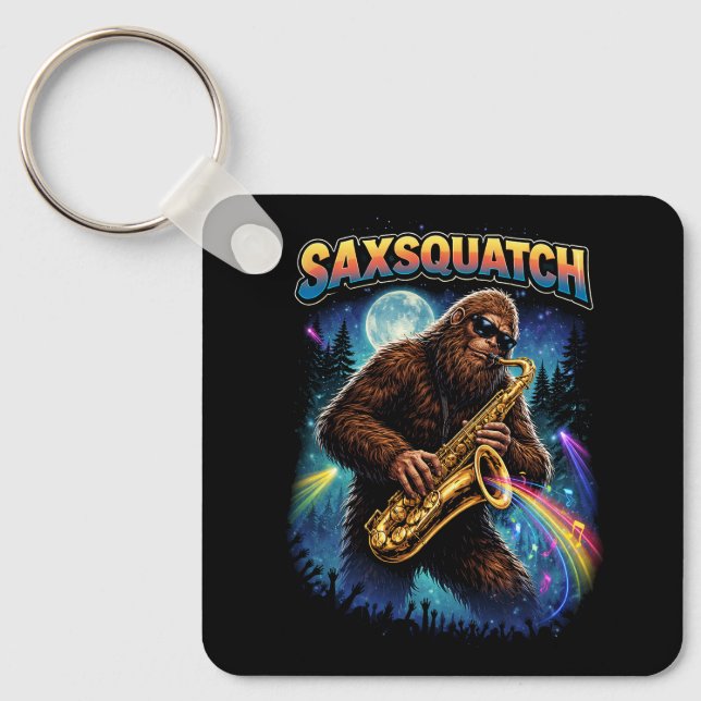 Chaveiro Saxsquatch (Frente)