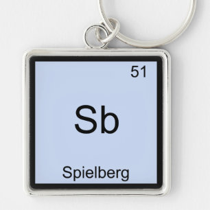 Chaveiro Sb - Spielberg Camiseta Símbolo Elemento Químico E