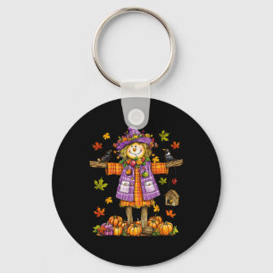 Chaveiro Scarecrow Autumn Fall Season Pumpkin Ação de Graça