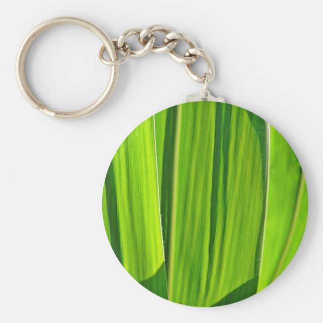 Chaveiro Schlüsselanhänger grüne Maisblätter (Frente)