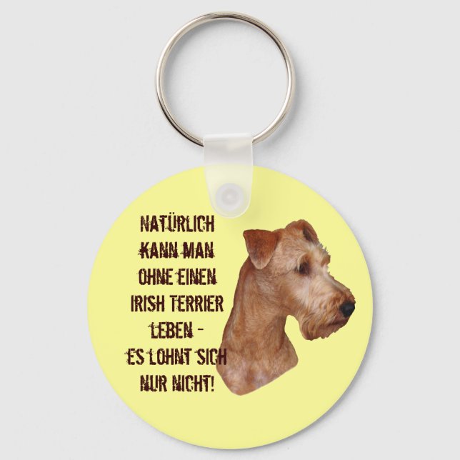 Chaveiro Schlüsselanhänger "Irish Terrier" (Frente)