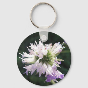 Chaveiro Schlüsselanhänger lila Wildblüte