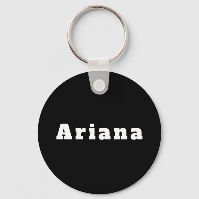 Chaveiro Schlüsselanhänger mit Namen Ariana (Frente)