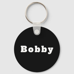 Chaveiro Schlüsselanhänger mit Namen Bobby