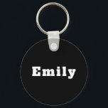 Chaveiro Schlüsselanhänger mit Namen Emily<br><div class="desc">Schlüsselanhänger mit Namen Emily</div>