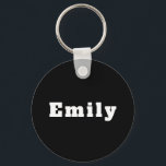 Chaveiro Schlüsselanhänger mit Namen Emily<br><div class="desc">Schlüsselanhänger mit Namen Emily</div>