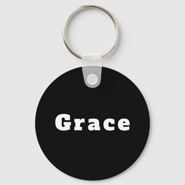 Chaveiro Schlüsselanhänger mit Namen Grace (Frente)