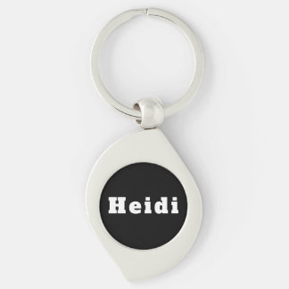 Chaveiro Schlüsselanhänger mit Namen Heidi