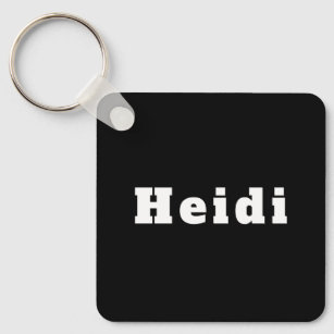 Chaveiro Schlüsselanhänger mit Namen Heidi