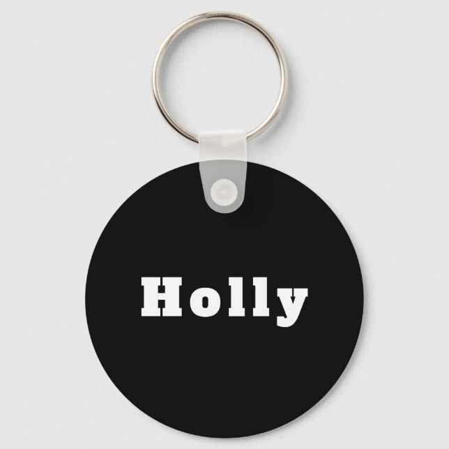 Chaveiro Schlüsselanhänger mit Namen Holly (Frente)