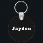 Chaveiro Schlüsselanhänger mit Namen Jayden<br><div class="desc">Schlüsselanhänger mit Namen Jayden</div>