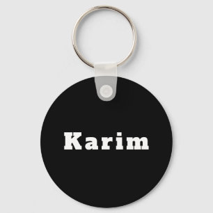 Chaveiro Schlüsselanhänger mit Namen Karim