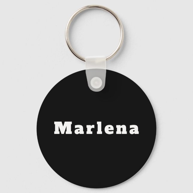 Chaveiro Schlüsselanhänger mit Namen Marlena (Frente)