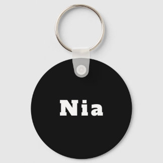 Chaveiro Schlüsselanhänger mit Namen Nia