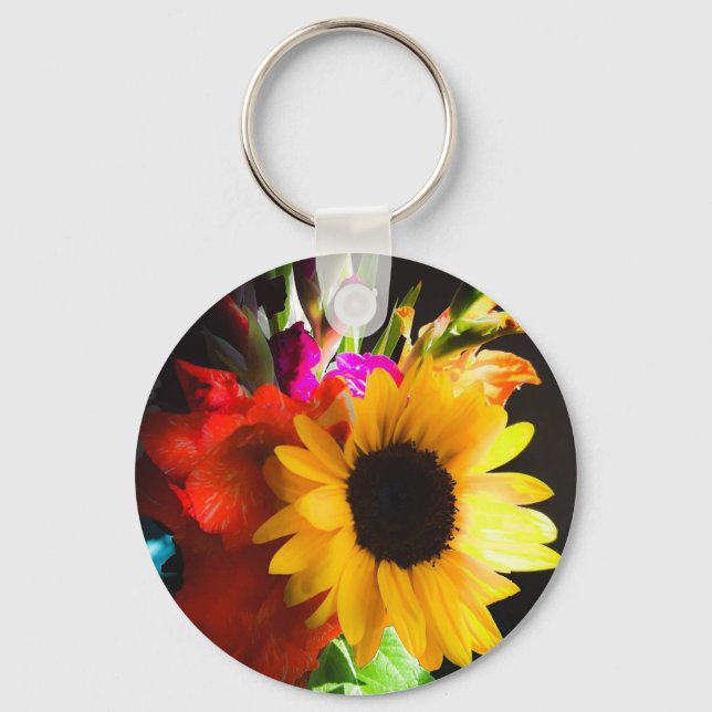 Chaveiro Schlüsselanhänger, Motive Sonnenblume (Frente)