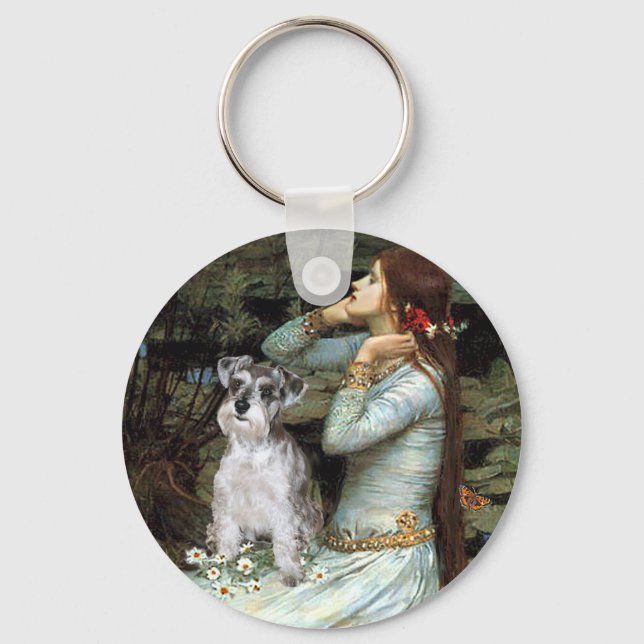 Chaveiro Schnauzer 13 - Ophelia (Frente)