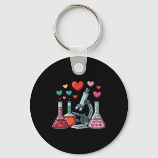 Chaveiro Science Love Hearts Stem Teacher Valentine