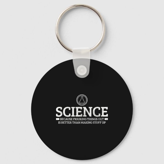 Chaveiro Science Physics Chemistry Nerd Funny Saying Scient (Frente)