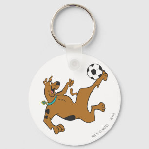 Chaveiro Scooby-Doo que joga o futebol