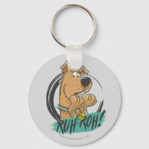 Chaveiro Scooby-Doo "Ruh Roh!" Desenho do Marcador