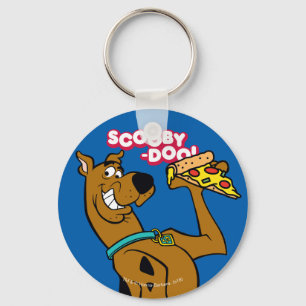 Chaveiro Scooby-Doo With Pizza Slice
